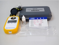 Digital refractometer for grape wine brewing