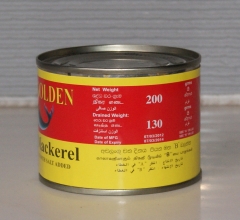 Canned Mackerel in Brine