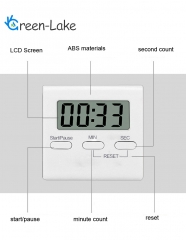 Kitchen Digital Timer count down/up with 3 different fix methods