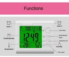 Digital hygrothermometer temperature & humdity meter