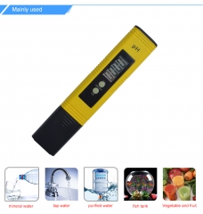 LCD PH meter 0.00-14.00 with ATC