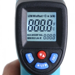 Infrared Laser thermometer -50°C to 550°C with backlight display for Industrial use