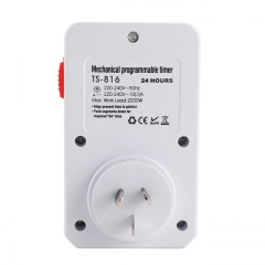 220V Mechanical Antiflaming 15 Minutes to 24 Hours Au Standard Timer Switch