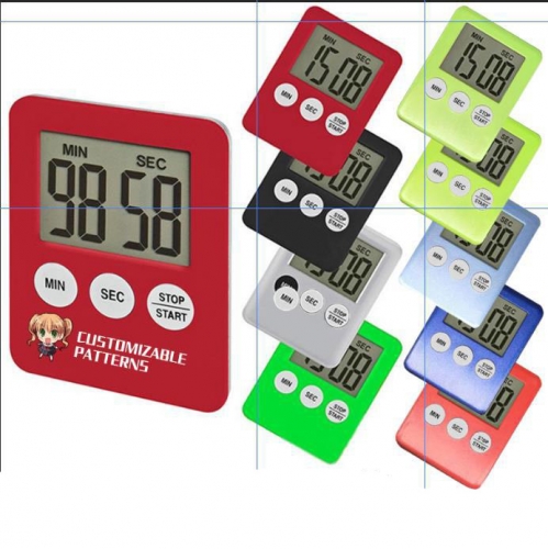 Digital Counter count Down/up Lab student large LCD Screen kitchen magnetic timer