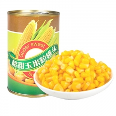 Canned sweet corn kernel