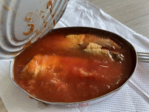 canned sardine in tomato sauce oval cans 425g