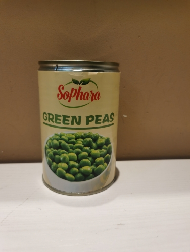 Canned green peas