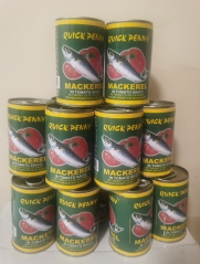 Canned mackerel in tomato sauce/in brine/in oil