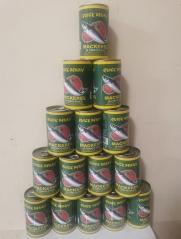 Canned mackerel sardine different packing