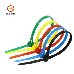 Attaches de câble en nylon de haute sécurité avec divers attaches de câble montées