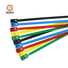 high security different colors nylon reusable cable ties