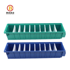 Recoger piezas apilables de plástico caja de almacenamiento bin cajones de caja de plástico