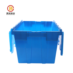 積み重ね可能なプラスチック移動ボックス収納トートボックスプラスチック