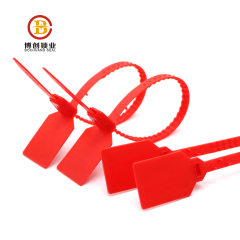 BC-P103 Disposable custom plastic strip seal tag