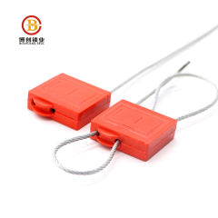 BC-C604 Tamper evident self locking pull tight wire cable seal for logistics