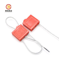 BC-C604 Tamper evident self locking pull tight wire cable seal for logistics