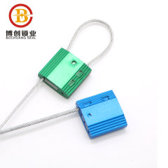 China fornecedor de sello de fixação de cabo de aço inoxidável estável