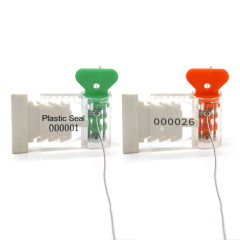 einmal verwendete Plastik indikative Meter Dichtung mit niedrigem Preis