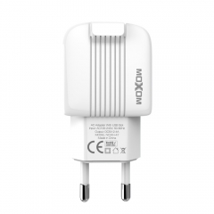 Fashion Design 2.4A 2 USB Port  AUTO ID Wall Charger