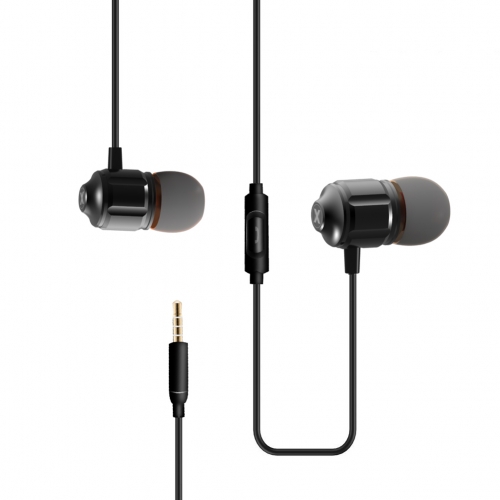 3.5mm Professional In-Ear Headphones Earphones with microphone and volume control For iOS & Android