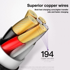 24W 5A Super Charge USB C Cable For HuaWei Mate 20