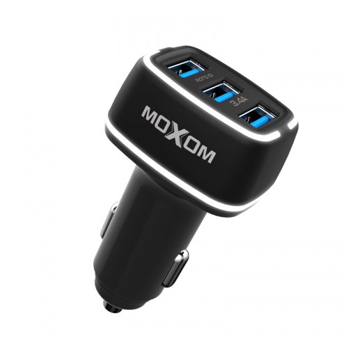 3.4A Fast Charging 3Port USB Car Charger