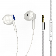 MOXOM EP13 1.2M 3.5mm Hifi Volume Control Wired Earphone With Mic