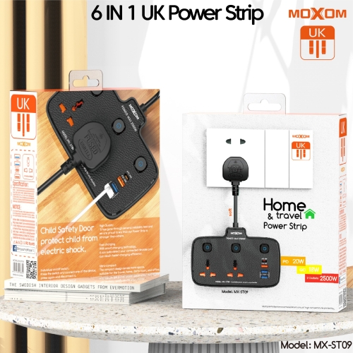 6 IN 1 UK Power Strip