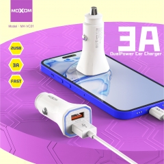 3A DualPower Car Charger Fast Charging Advanced Safety Sleek and Convenient