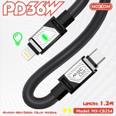 Mech PD36W LED Data Cable Type-C to Lightning 1.2M