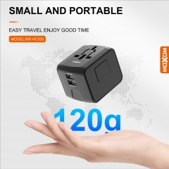 Multi-Nation Travel Adapter with USB charger