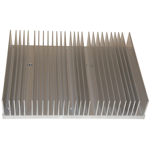 Extruded aluminum heatsink