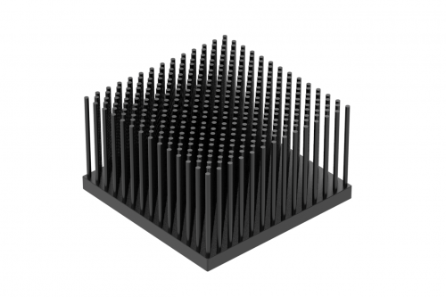 RX612-125-A4 Forging Heatsink for COB grow lights 125[7.09]x70[2.755] 85Watts