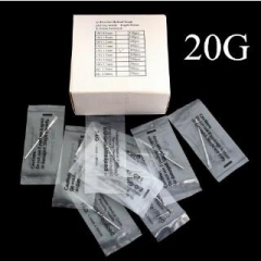 100pcs Sterilized Body Piercing Needles 20G