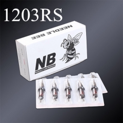 40pcs Hawk Cartridge Needles with Membrane 1203RS of 2box