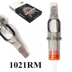 40pcs Hawk Cartridge Needles with Membrane 1021RM of 2box