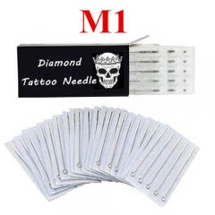 100PCS=2BOX Diamond Tattoo Needles Disposable Assorted Sterile Magnum