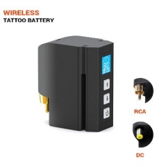 Wireless Power Supply Mini Tattoo Power RCA/DC Connector Tattoo Supplier for Tattoo Pen Machine