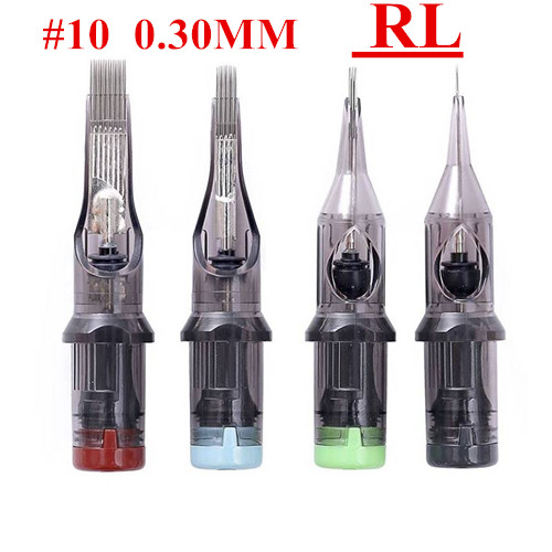 40pcs RKT Hawk Cartridge Needles with Membrane of 2box