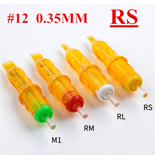 40pcs Yellow Cartridge Needles II with Membrane of 2box