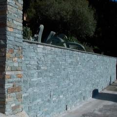 Green Cement wall cladding