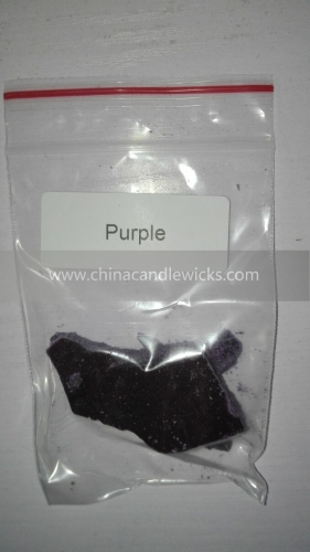 solvent resistant glitter candle dye for Candle craft candle dye 10g/bag purple