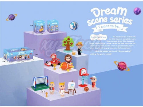 Dream scene with doll (6PCS)