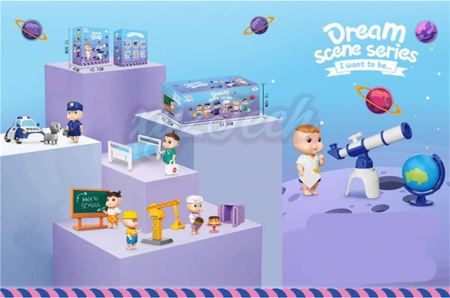 Dream scene with doll (6PCS)