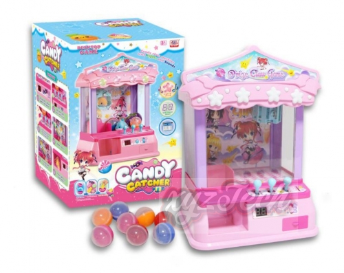 Crane machine (with a USB cable, 10 balls, 12 coins) without doll