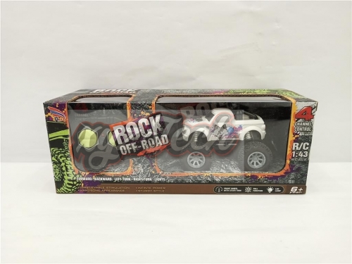 1: 43 Dodge pickup four-way remote control vehicle with light