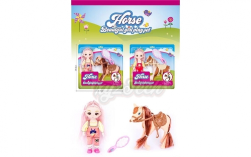 6"Doll with pony