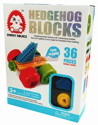 36  pcs hedgehog block