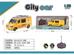 1: 32 four way light remote control express car (excluding power supply)