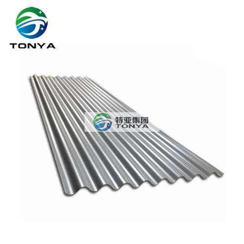 zinc aluminium corrugated steel sheet